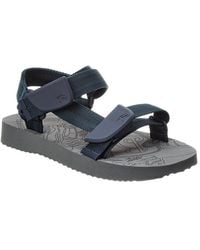 Burberry - Trek Touch Strap Sandal - Lyst