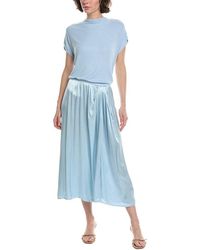 Michael Stars - Siobhan Twist Front 2-In-1 Midi Dress - Lyst