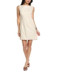 Seraphin - Sleeveless Linen-Blend Mini Dress - Lyst