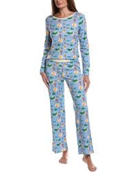Cozyland by Morgan Lane - 2Pc Fellow Ozians Long Pajama Set - Lyst
