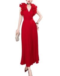 BURRYCO - Solid Maxi Dress - Lyst