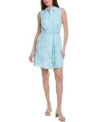 Nanette Lepore - Sleeveless Shirt Dress - Lyst