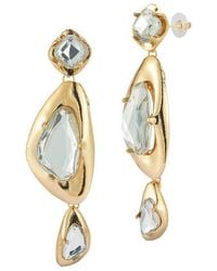 Sphera Milano - Plated Cz Earrings - Lyst