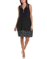 Joseph Ribkoff - Mock Neck A-line Dress - Lyst