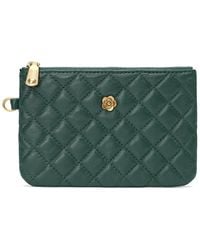 Tiffany & Fred Paris - Quilted Leather Pouch - Lyst