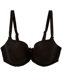 Chantelle Chantelle Magnifique Sweetheart T-shirt Padded Bra - Black