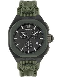 Versace - V-Legend Chrono Watch - Lyst