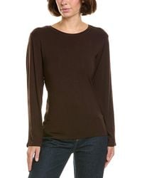 InCashmere - Fine Knit Crewneck T-Shirt - Lyst