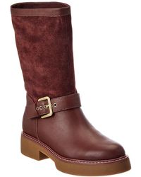 Sanctuary - Milena Suede & Leather Boot - Lyst