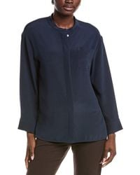 Max Mara - Leticia Silk-Blend Top - Lyst