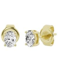 Lab Grown Diamonds - 14K 1.00 Ct. Tw. Lab-Grown Diamond Studs - Lyst