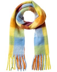 La Fiorentina - Plush Fringe Scarf - Lyst