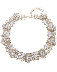 Eye Candy LA - Glass Crystal Ivy Golden Hour Collar Necklace - Lyst