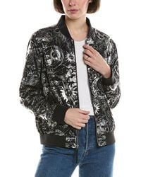 Johnny Was - Bee Active Drop-Shoulder Bomber Jacket - Lyst
