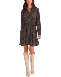 MINKPINK - Lydia Tiered Shirt Dress - Lyst