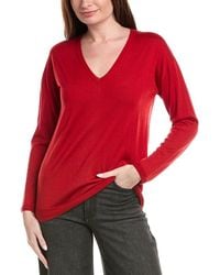 Akris - Cashmere & Silk-Blend Knit Sweater - Lyst