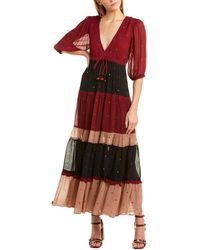 farm rio devore maxi dress