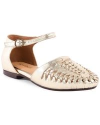 Seychelles - Crimson Leather Flat - Lyst