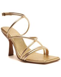 SCHUTZ SHOES - Phoeby Leather Sandal - Lyst