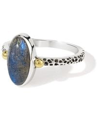 TIRAMISU - 2.10 Ct. Tw. Labradorite Statement Ring - Lyst