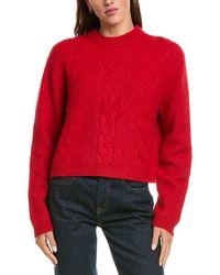 Madewell - Charm Cable Carina Wool & Alpaca-Blend Pullover - Lyst