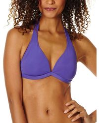 Vilebrequin - Solid Water Halter Neck Swim Top - Lyst