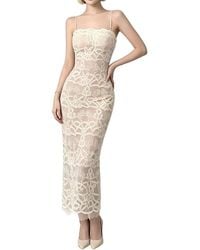 Linda Charm - Sleeveless Maxi Dress - Lyst