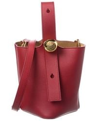 Loewe - Pebble Mini Leather Bucket Bag - Lyst