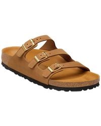 Birkenstock - Florida Leather Sandal - Lyst