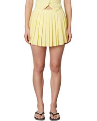 Nia - Bobbi Linen-Blend Skort - Lyst
