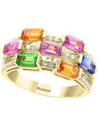 Effy Fine Jewelry - 14K 2.82 Ct. Tw. Diamond & Gemstone Ring - Lyst