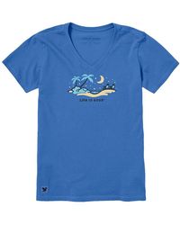Life Is Good. - Crusher Lite T-Shirt - Lyst