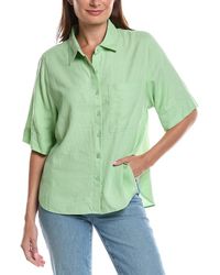 Z Supply - Expedition Button-Up Linen-Blend Blouse - Lyst