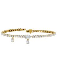 Lab Grown Diamonds - 18K Over 6.38 Ct. Tw. Lab-Grown Diamond Bracelet - Lyst