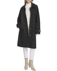 Andrew Marc - Jupiter Wool-Blend Balmacaan Coat - Lyst
