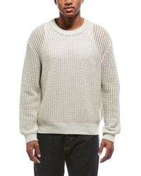 FRAME - Wool-Blend Crewneck Sweater - Lyst