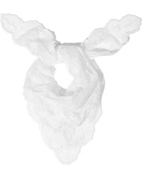Saachi - Embroidered Lace Bandana - Lyst