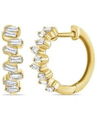 Sabrina Designs - 14K 0.31 Ct. Tw. Diamond Huggie Earrings - Lyst
