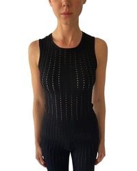 Adam Lippes - Pointelle Knit Shell - Lyst
