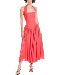 Bardot - Marabella Halter Linen-Blend Maxi Dress - Lyst