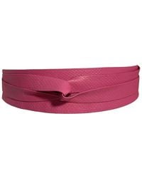 Ada - Classic Wrap Leather Belt - Lyst