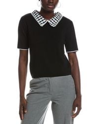 Nanette Lepore - Collared Top - Lyst