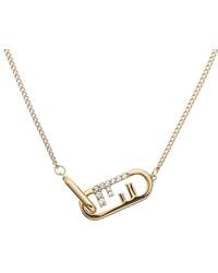 Fendi - O'lock Necklace - Lyst