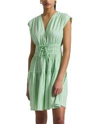 10 Crosby Derek Lam - Tora Pintuck Stripe Shirting Dress - Lyst