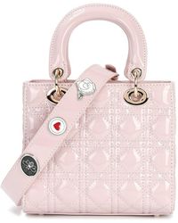 Tiffany & Fred Paris - Mini Patent Quilted Tote - Lyst