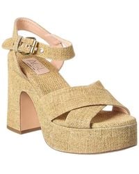 Agl Attilio Giusti Leombruni - Sista T Strap Leather Sandal - Lyst