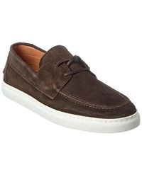 M by Bruno Magli - Novoli Suede Dress Sneaker - Lyst