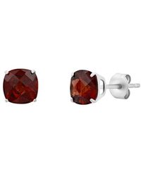 MaxColor - 14K 1.90 Ct. Tw. Garnet Stud Earrings - Lyst