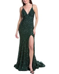 Jovani - Emeblished Gown - Lyst