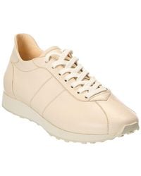 The Row - Mica Leather Sneaker - Lyst